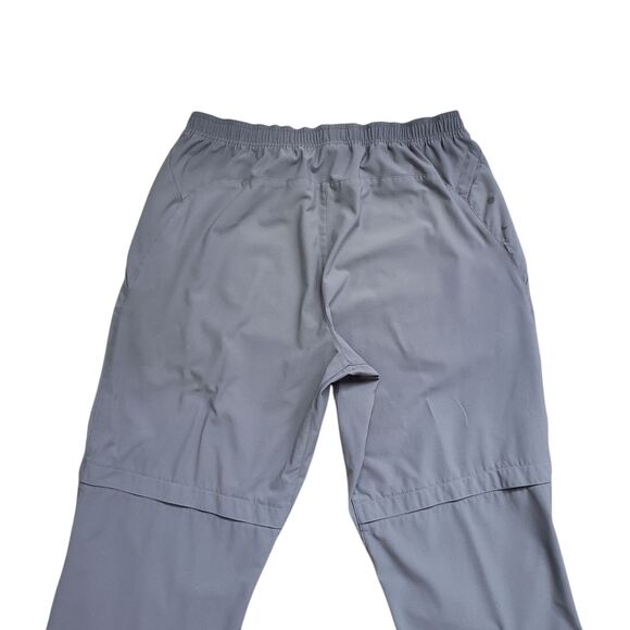 Nike Fit Dry Vented Track Pants Mens Large Gray Swoosh Vintage Y2K - Picture 9 of 12